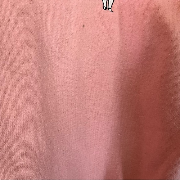 Disney VTG Alice Lost In Wonderland RARE Pink Sweatshirt Women’s M - Picture 5 of 6